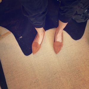 The Modern Point flat from Everlane